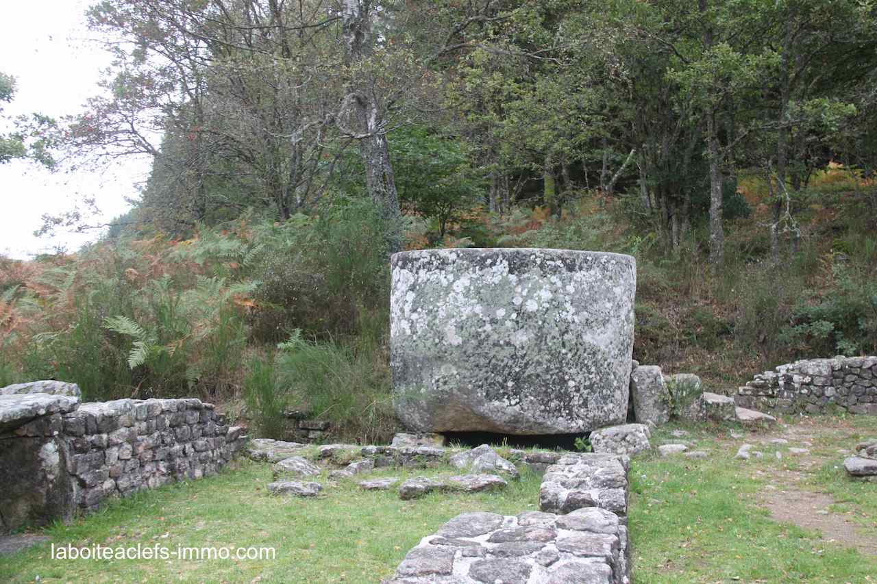 les ruines gallo romaines des Cars en Corrèze