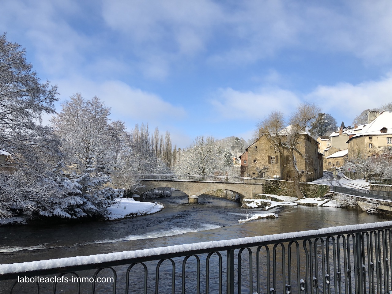 eymoutiers en hiver