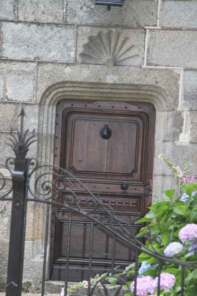 St Jacques de Compostelle présent le long de nos chemins