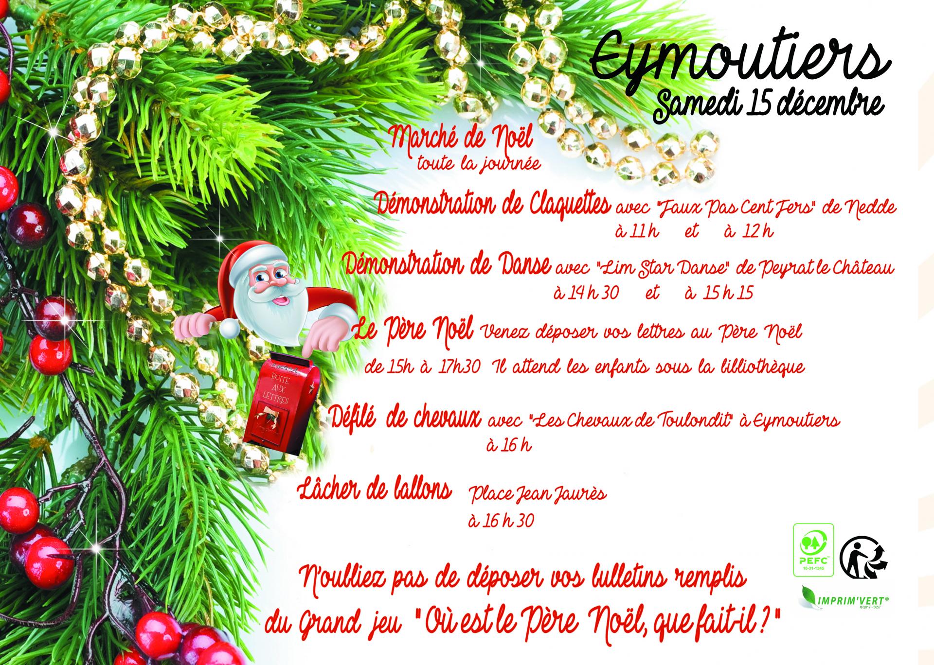 Marche de noel eymoutiers 2018