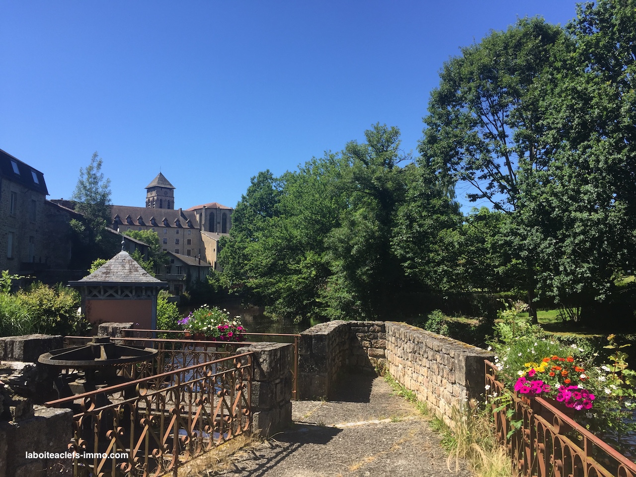 Promenade de l'écluse Eymoutiers